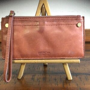 American Leather Co Wristlet